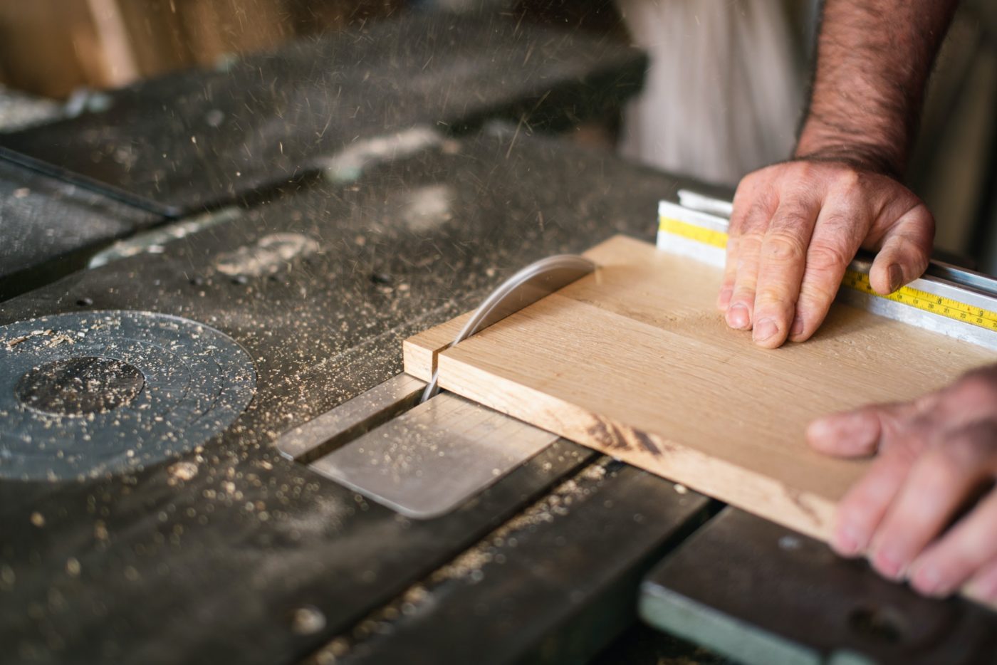 Carpenter working