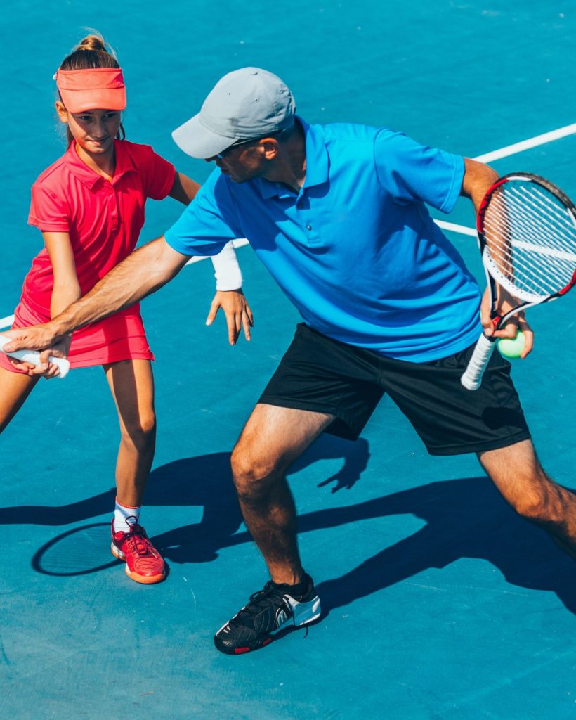 Tennis training